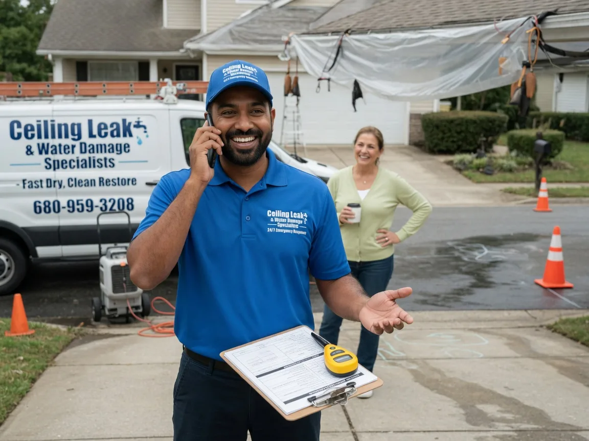 Ceiling Leak Cleanup Audubon, NJ FAQs